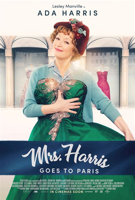 mister harris und ein kleid von dior|Film Mrs. Harris und ein Kleid von Dior .